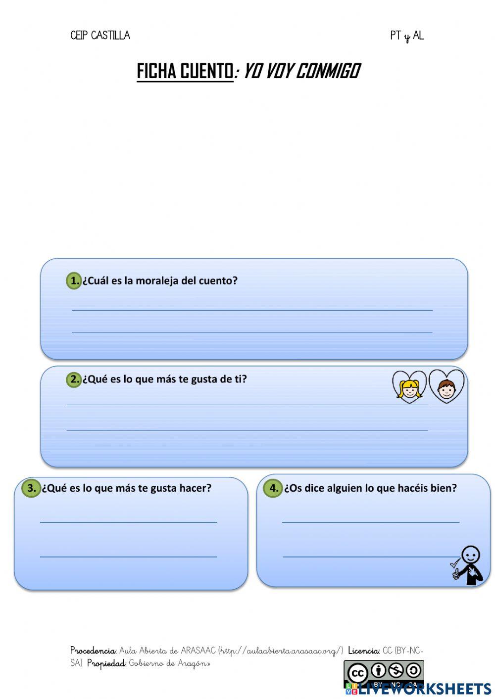 Cuento Yo voy Conmigo