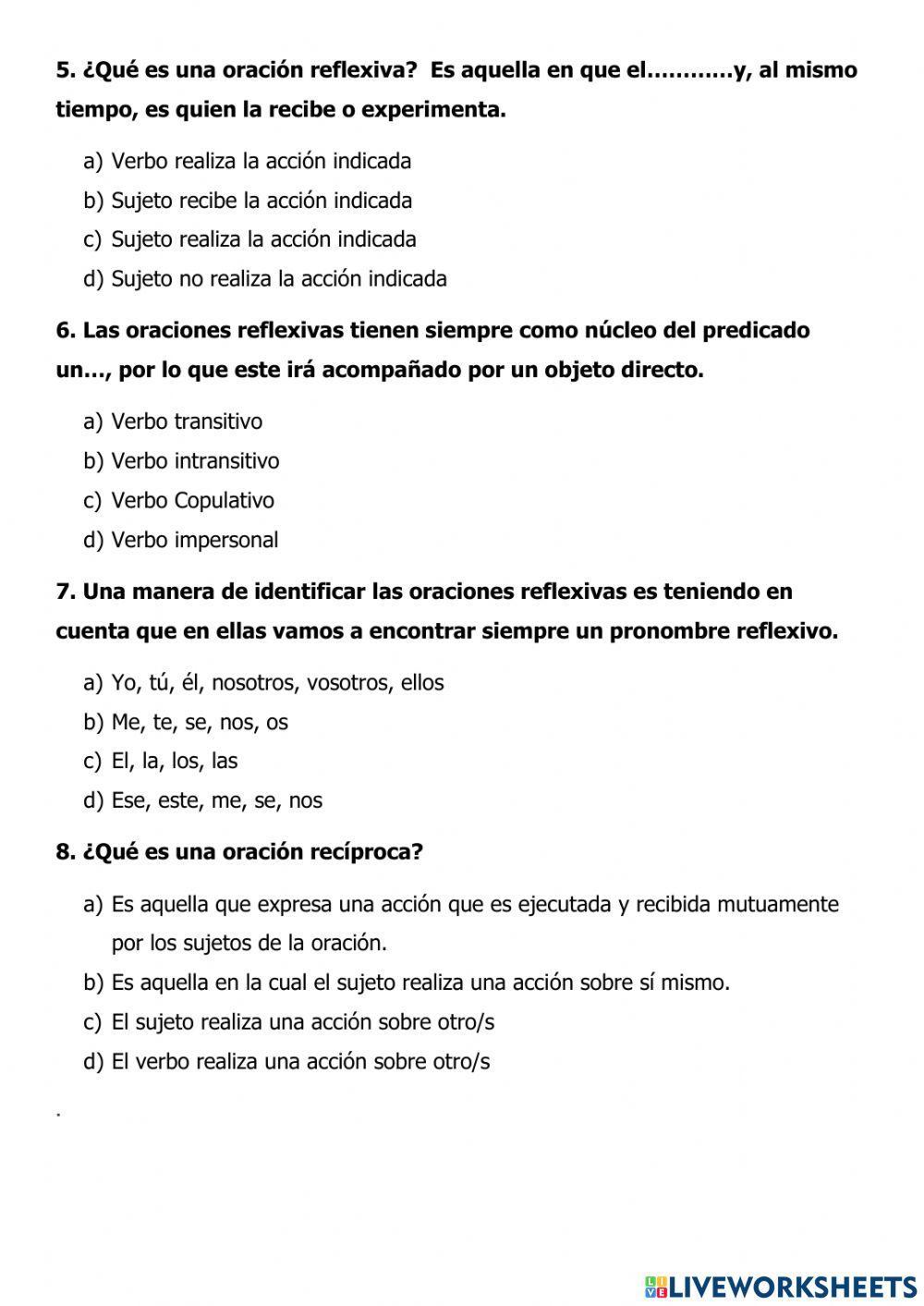 Verbos transiti… | Free Interactive Worksheets | 872398, image size:1000x1413