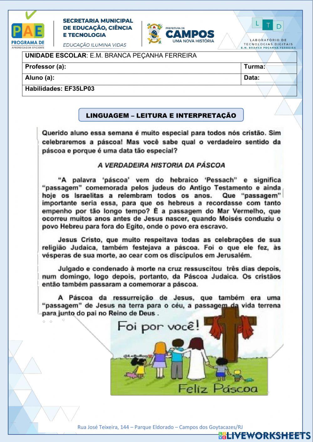 Leitura e Interpretação