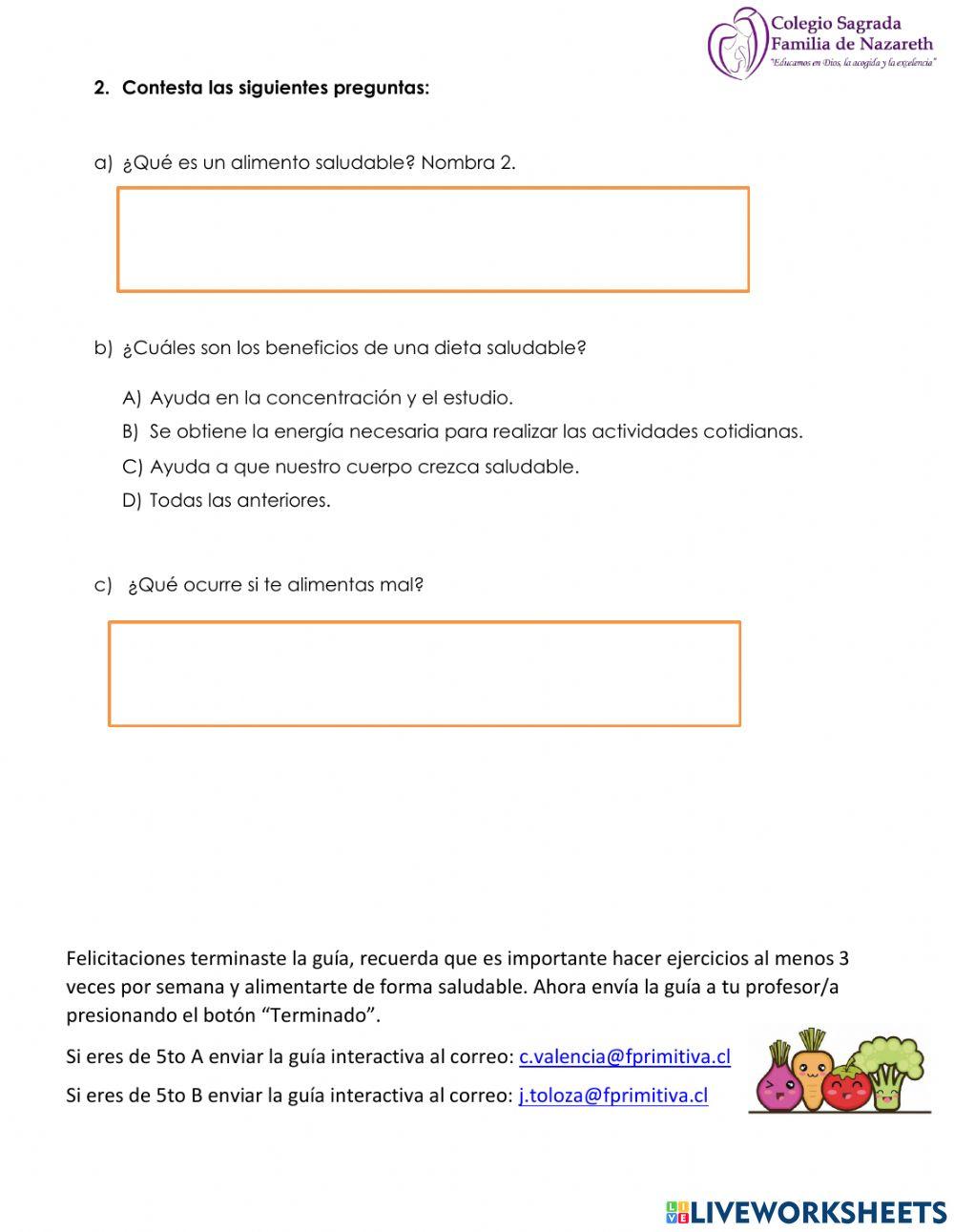 Alimentacion saludable