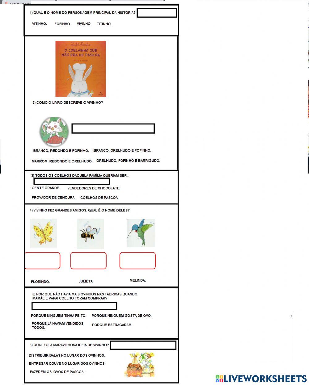 O Coelhinho que não era de páscoa