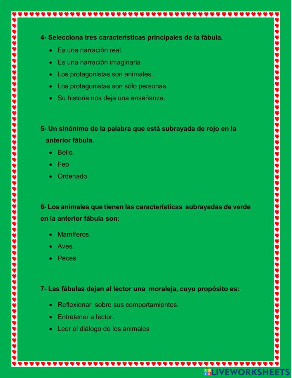 El cuento y la fábula
