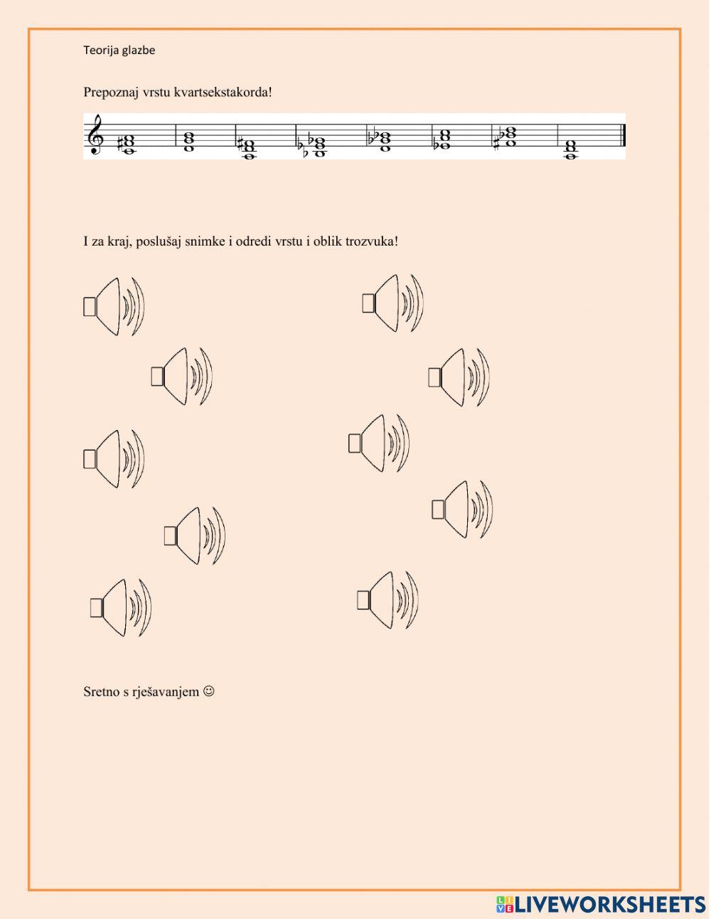 Ponavljanje: trozvuci