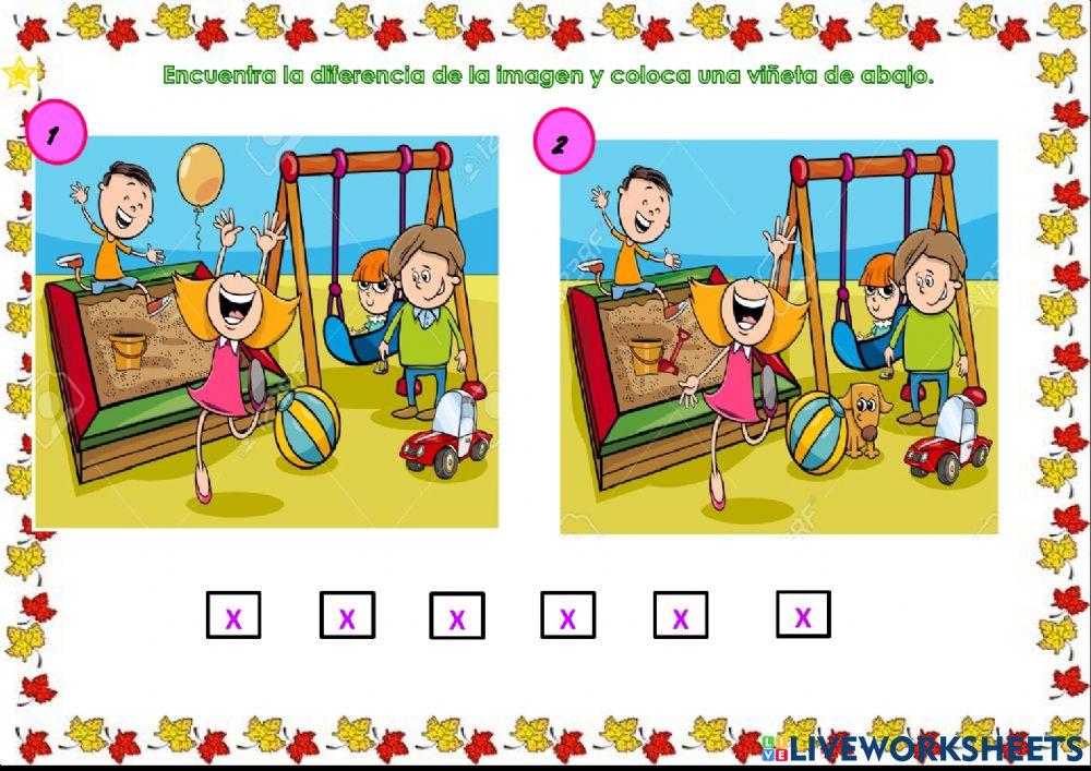 Encuentra la diferencia