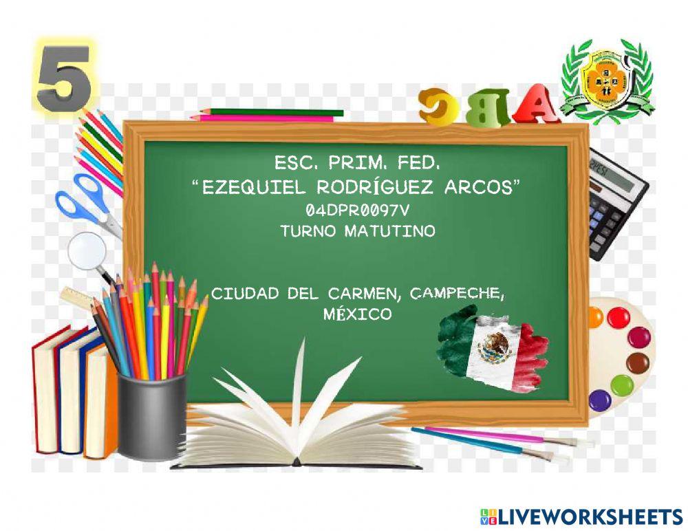 Segundo examen trimestral Matemáticas