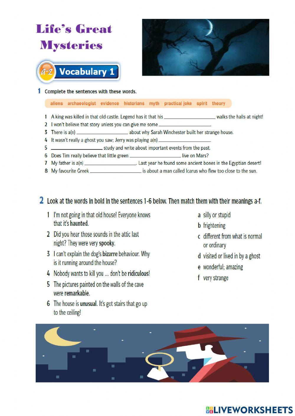 Life's great mysterious