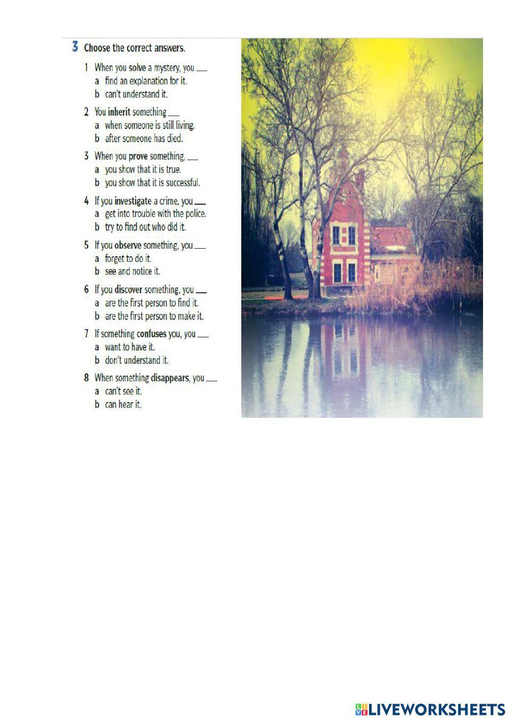 Life's great mysterious