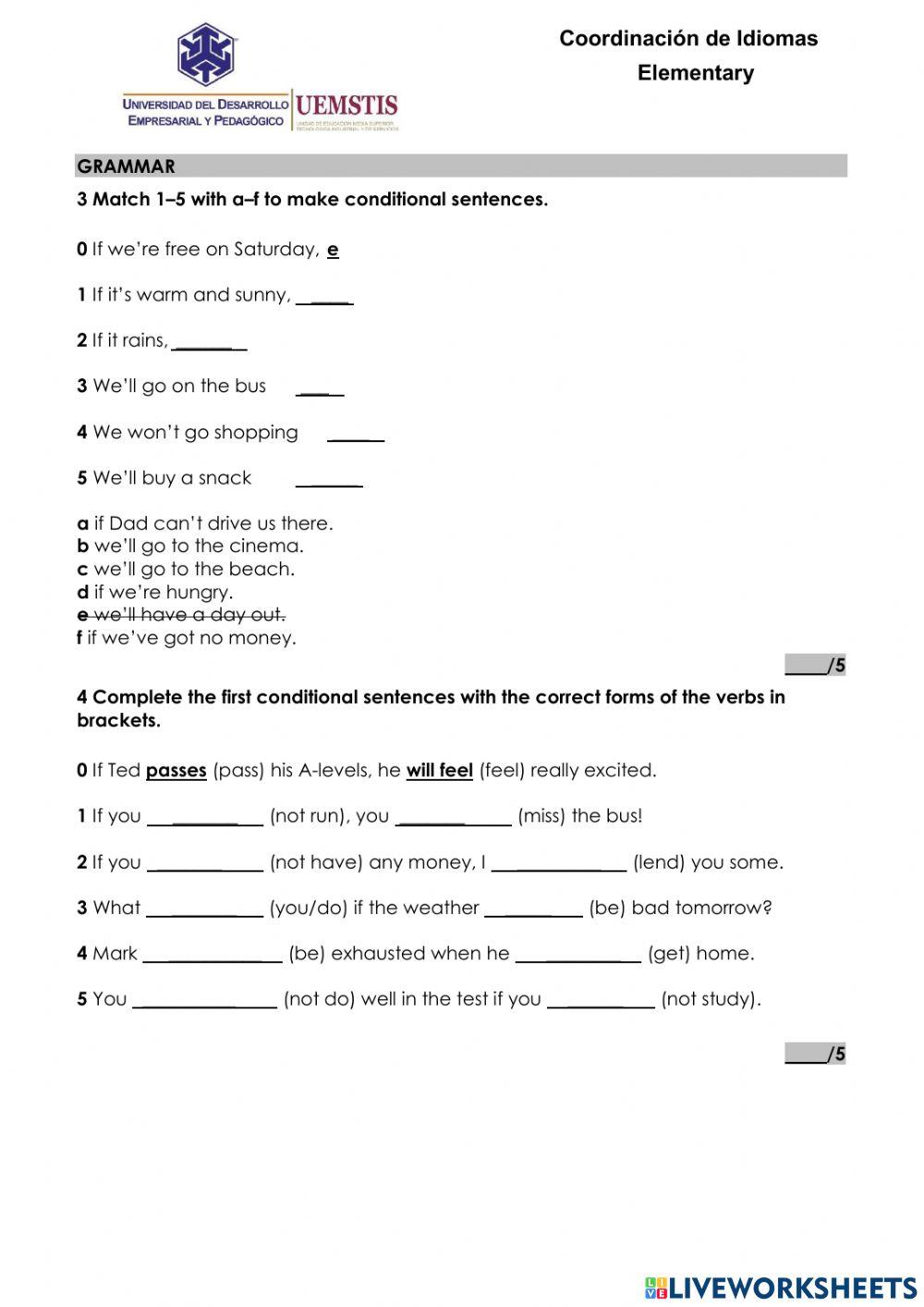 Exam (Elementary) UEMSTIS