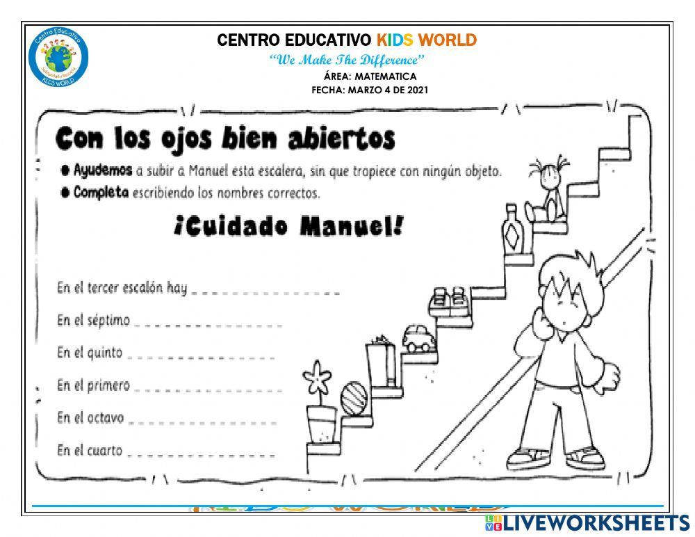 Los numeros ordinales