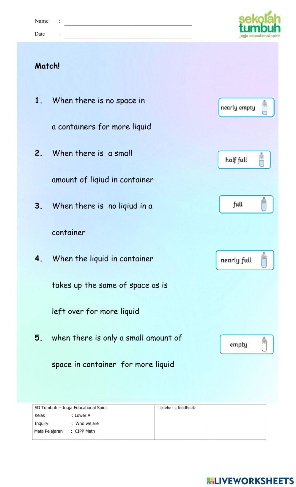 Volume and Capasity-A