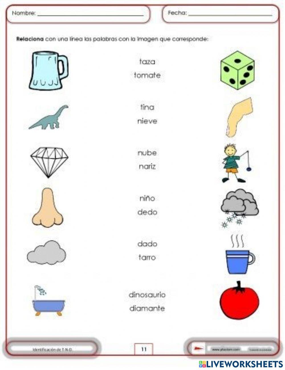 Relacionando palabra-imagen