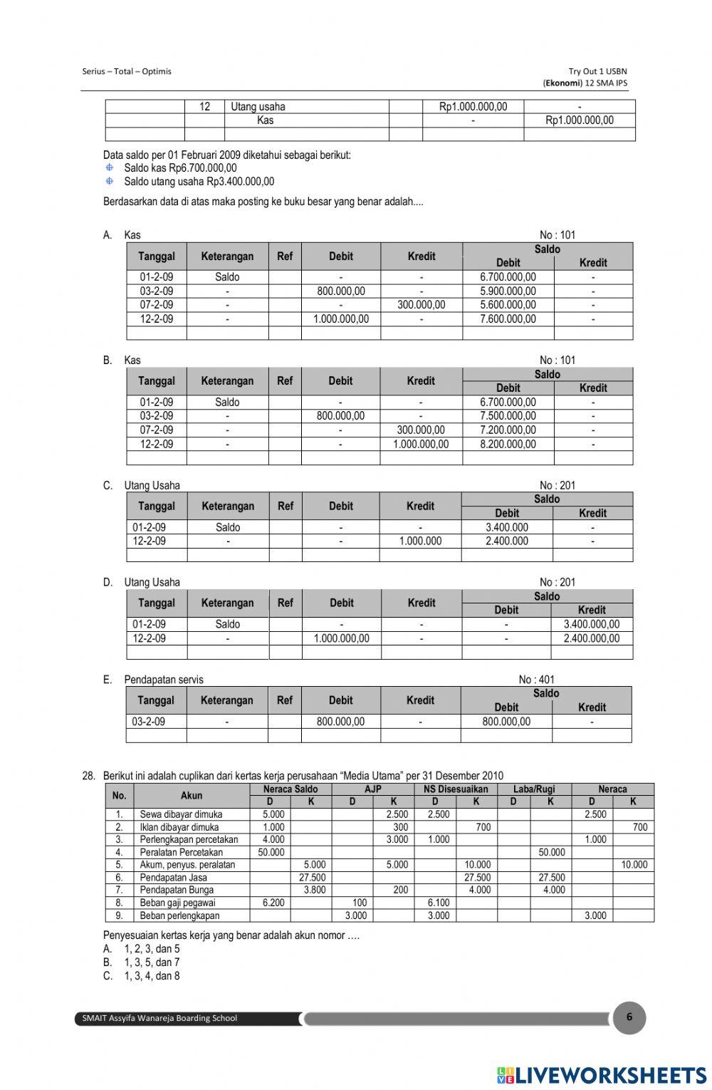 Pemantapan US Ekonomi
