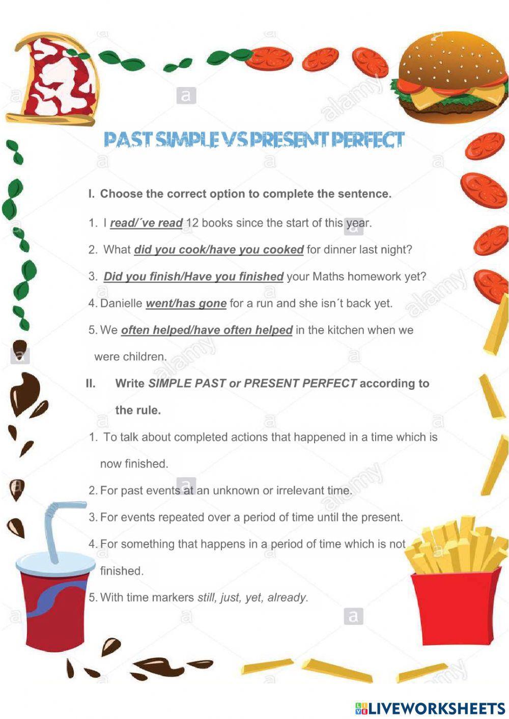 Past simple and Present Perfect