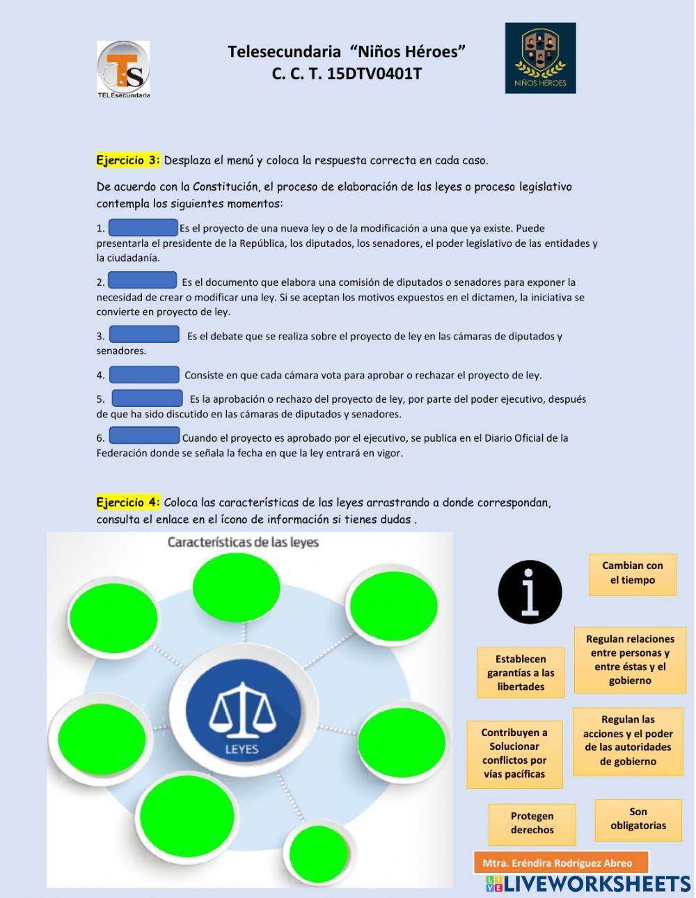 Leyes y normas en la vida democrática