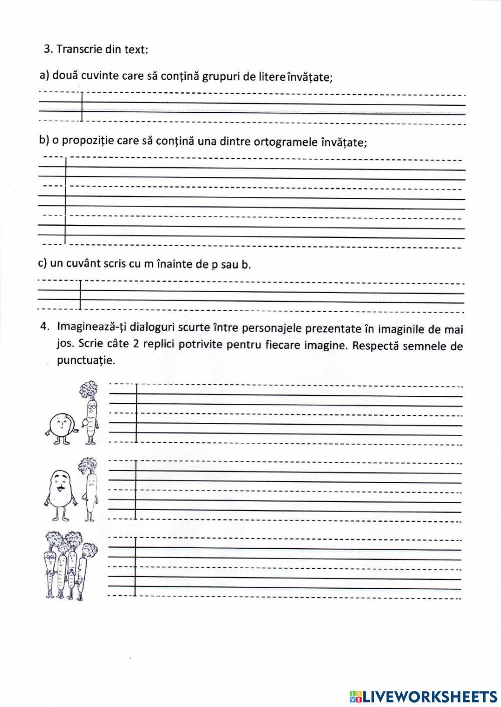 Evaluare sunativă CLR Evaluare sunativă CLR