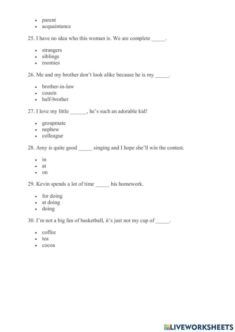 Notes Intermediate (Unit 1-3)