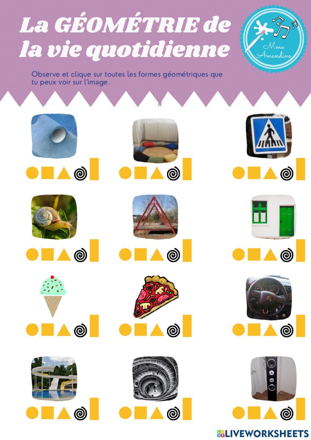 Géométrie Vie quotidienne