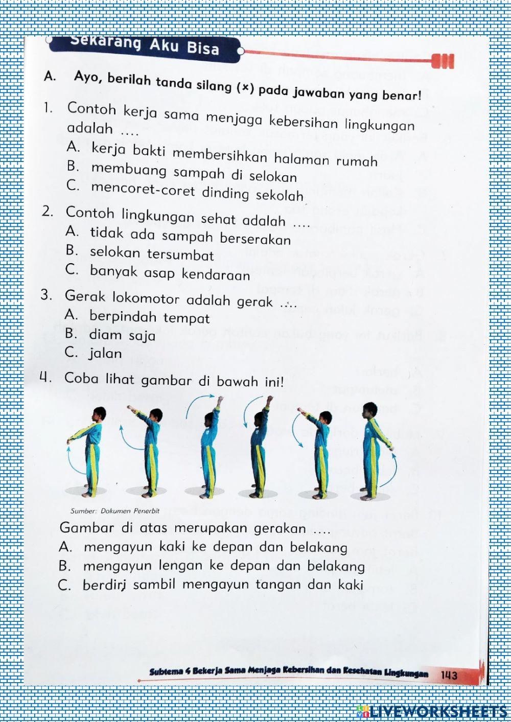 Ulangan Harian Tema 6 Subtema 4