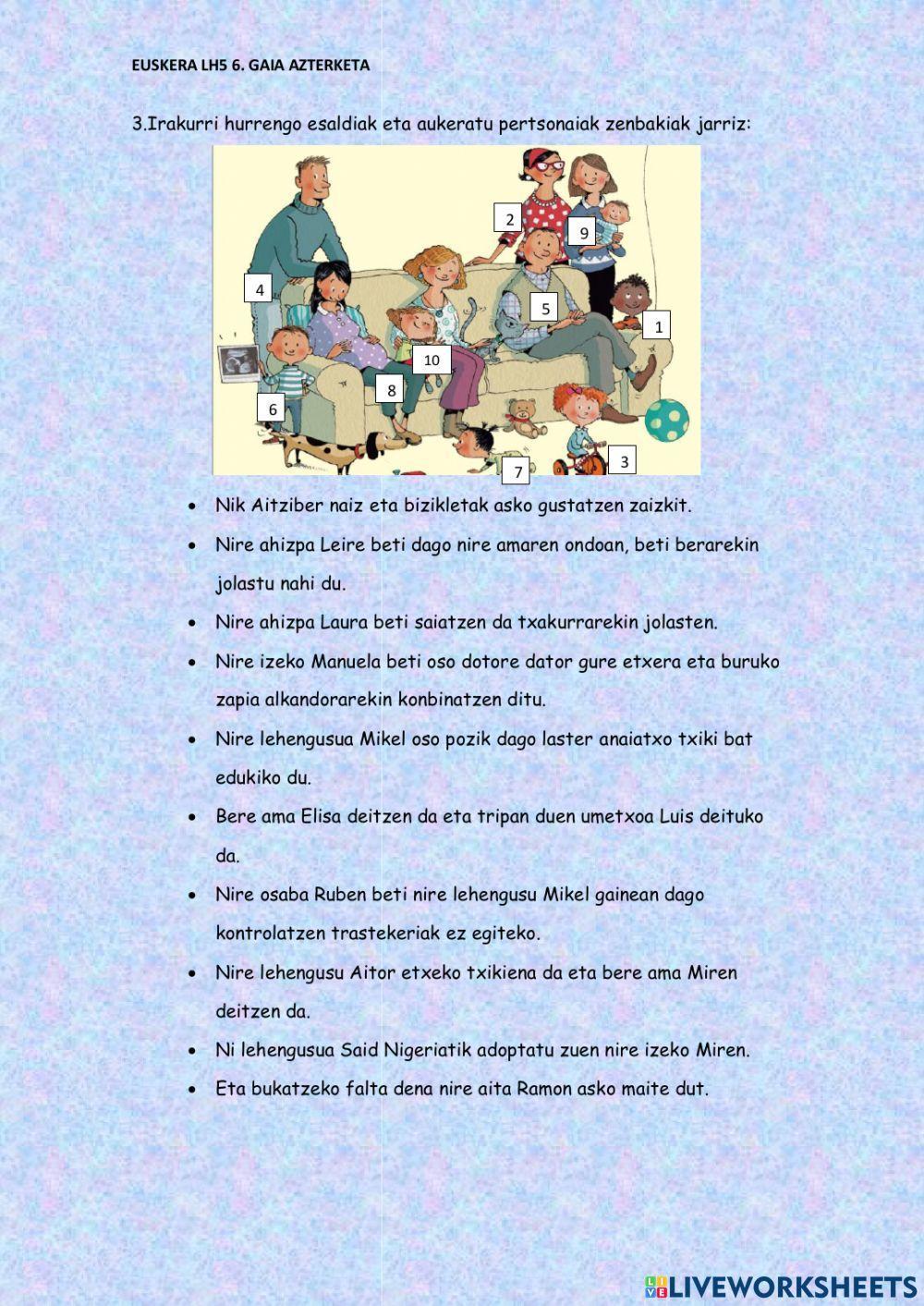 Jrj azterketa euskera 6. gaia