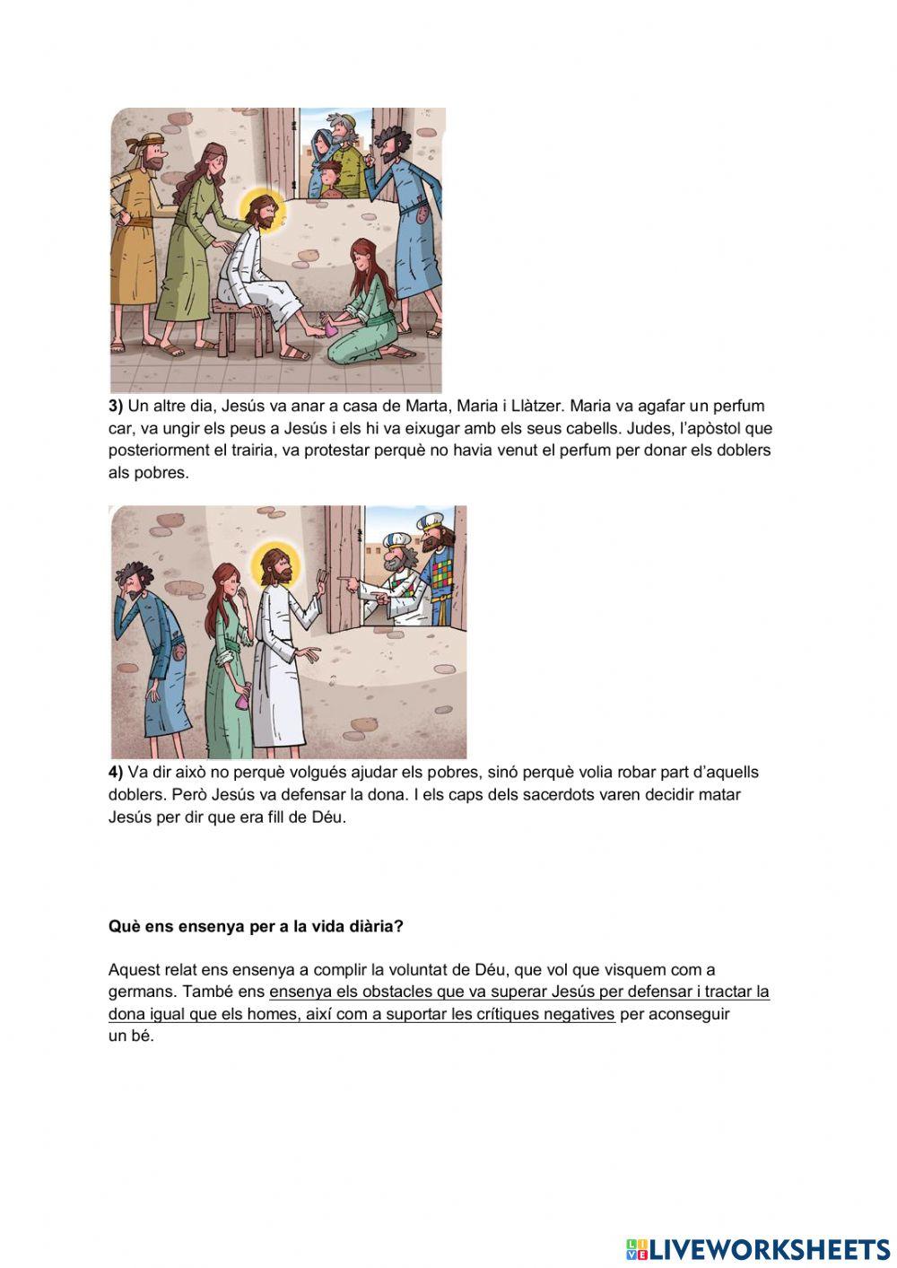 Jesús defensa les dones