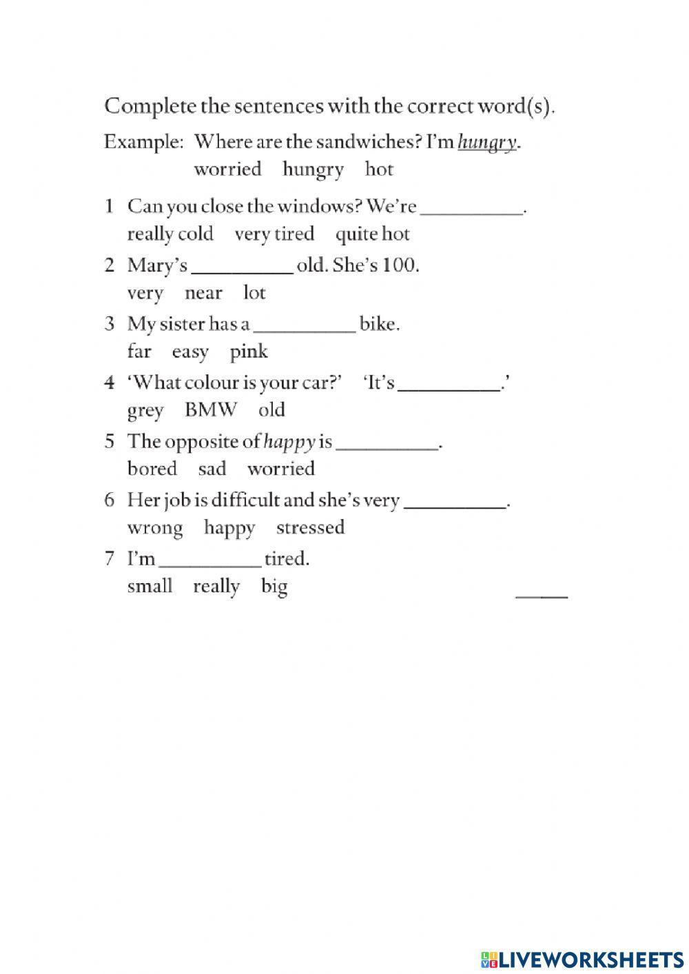 Unit 2. Englsih file elementary