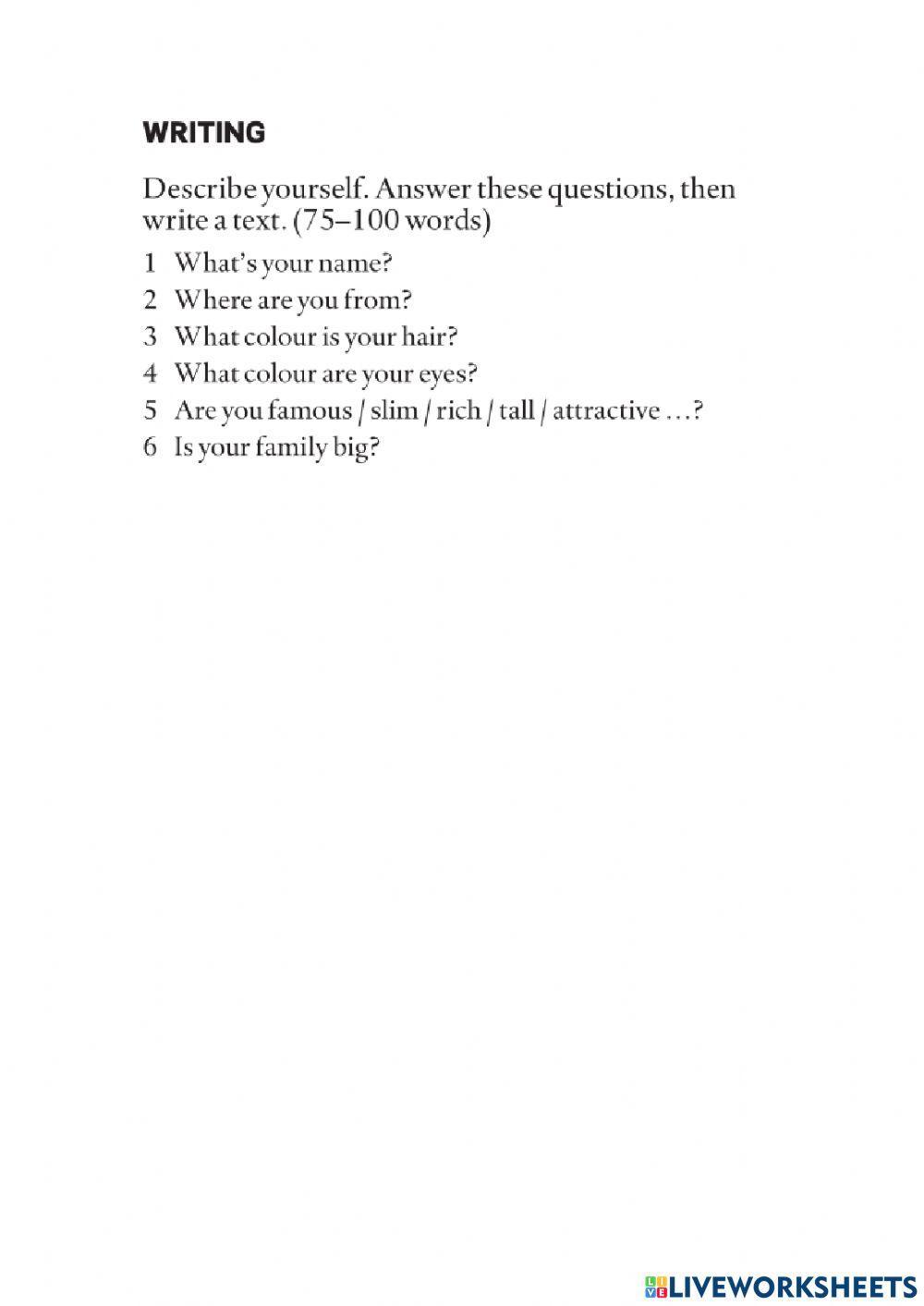 Unit 2. Englsih file elementary Unit 2. Englsih file elementary