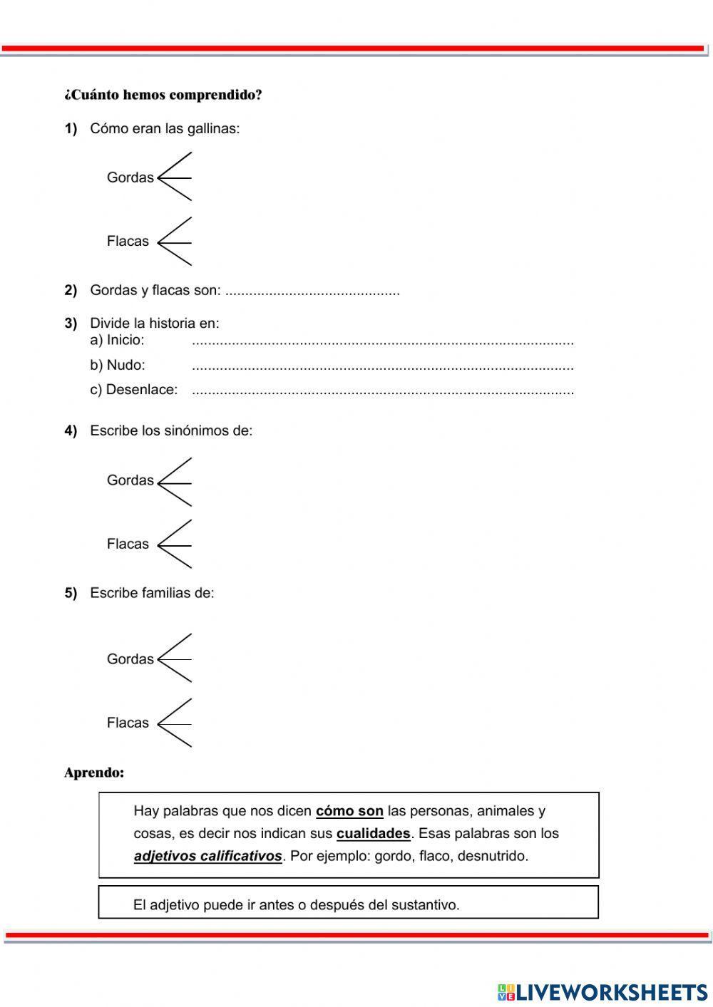 Adjetivo calificativo