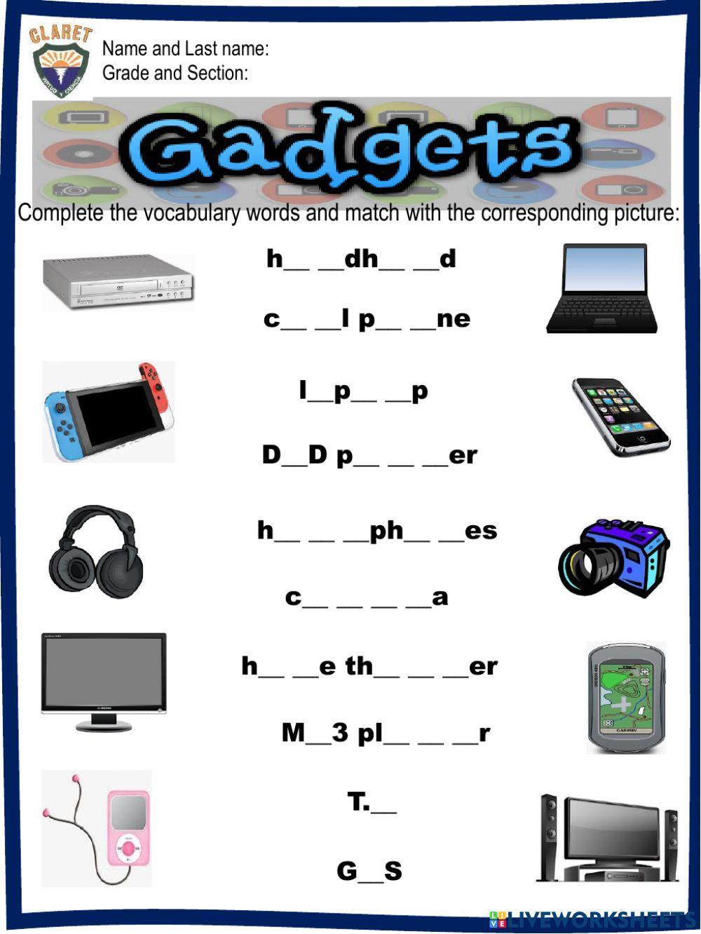 4th. grade. Vocab. Unit 8. Pract. Act.