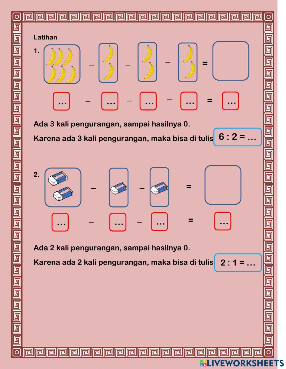 Latihan soal matematika