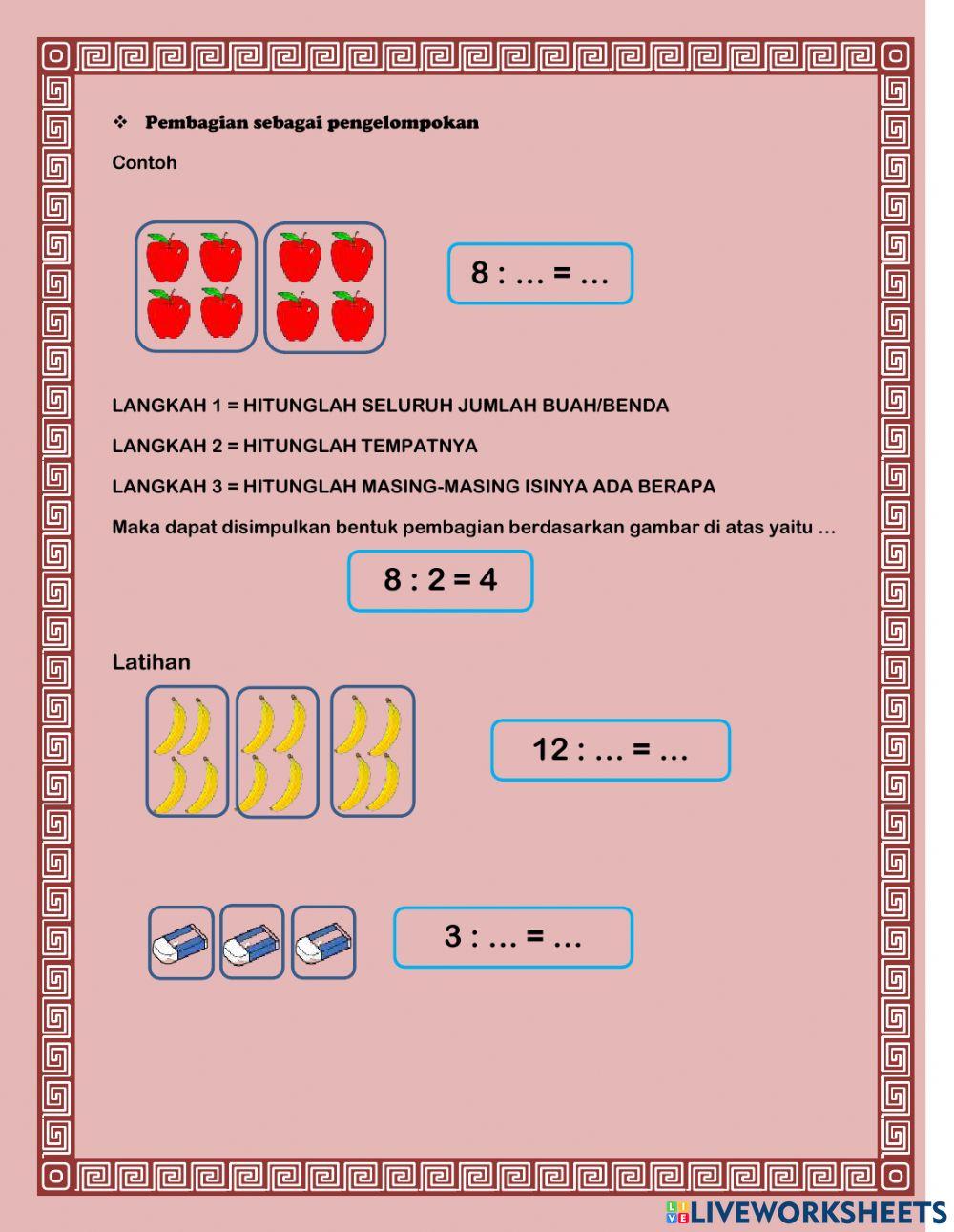 Latihan soal matematika