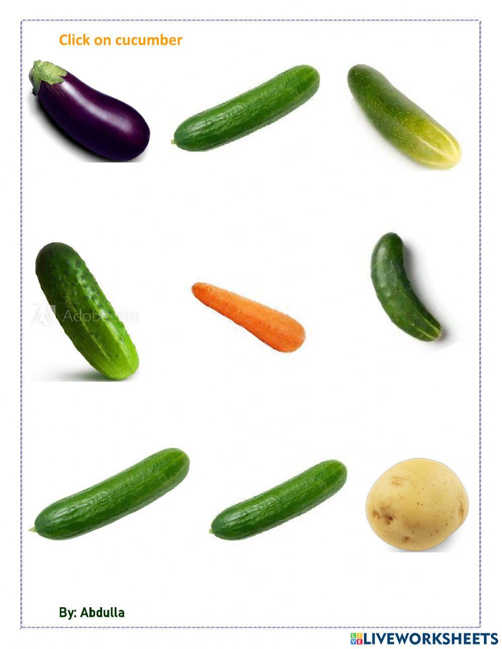Identify cucumber