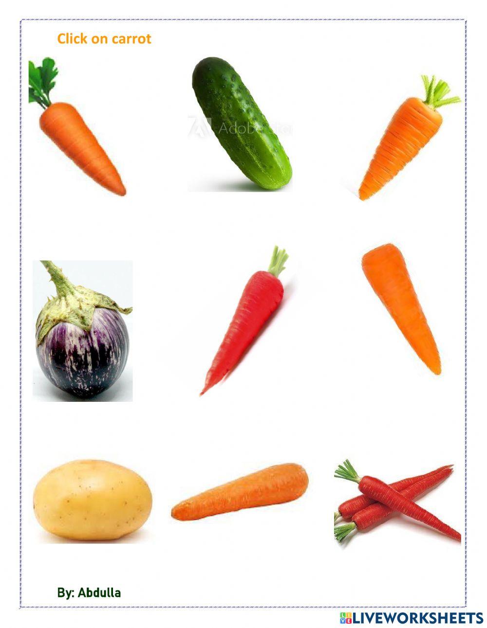 Identify carrot