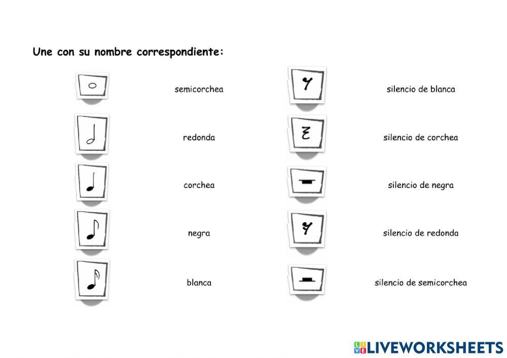 Une con el nombre correspondiente