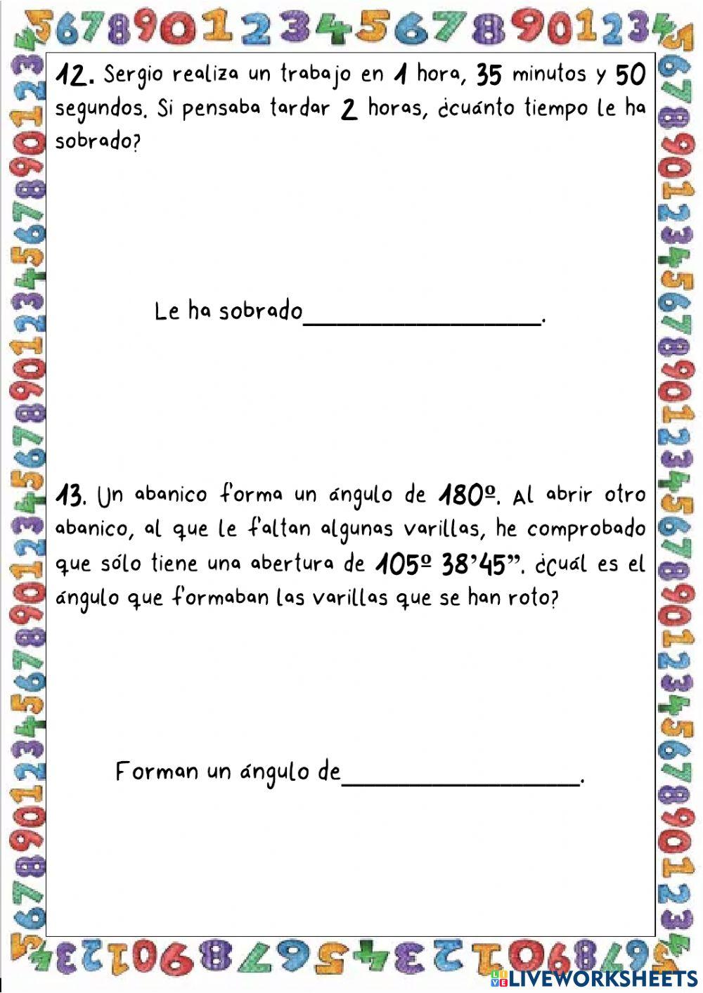 Repaso 6º medida Repaso 6º medida
