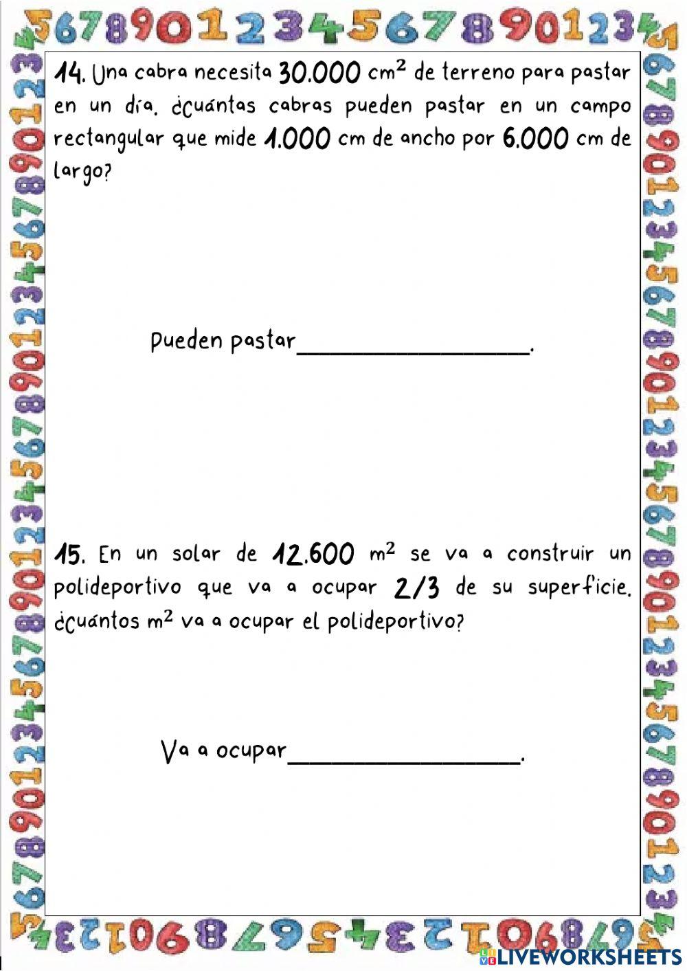 Repaso 6º medida Repaso 6º medida