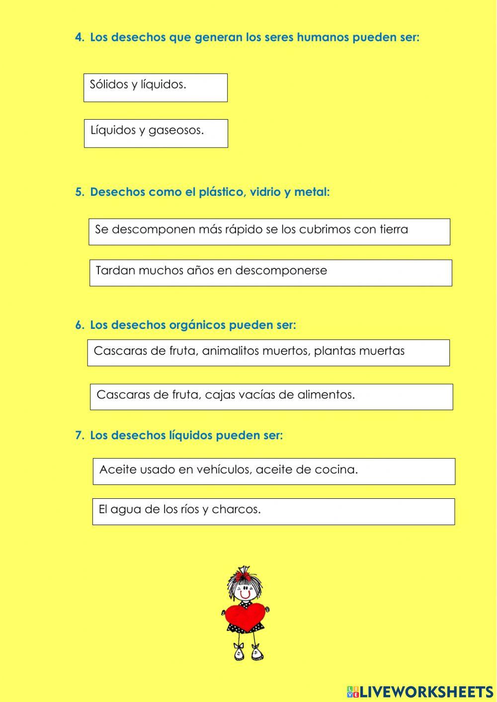 Ecosistemas - actividades de los seres humanos