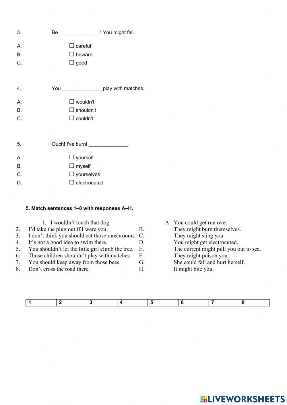 TEST unit 3 (Project 5)