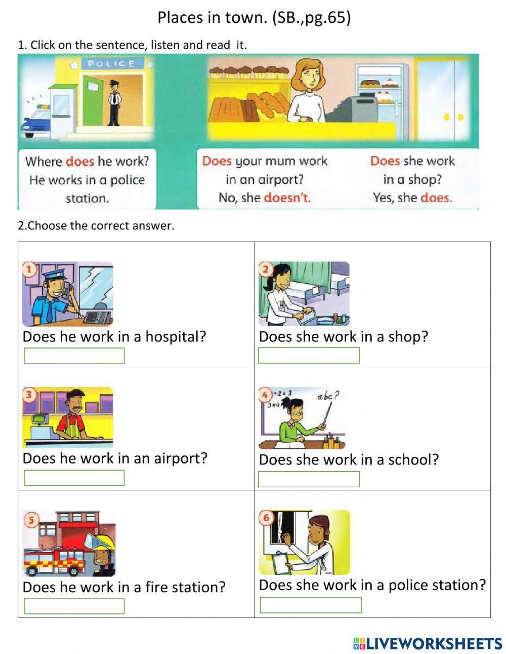 Place in town. Does and Doesn't.FF2.(pg.65).