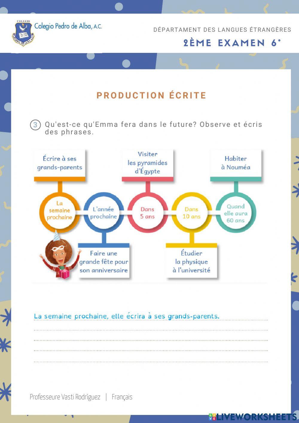 Second evaluation 6°