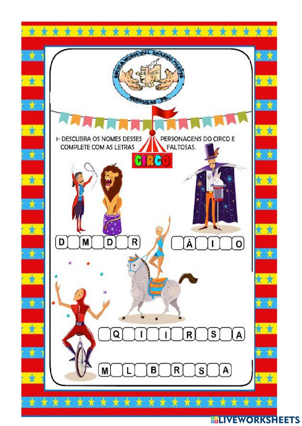 Atividade sala de recursos