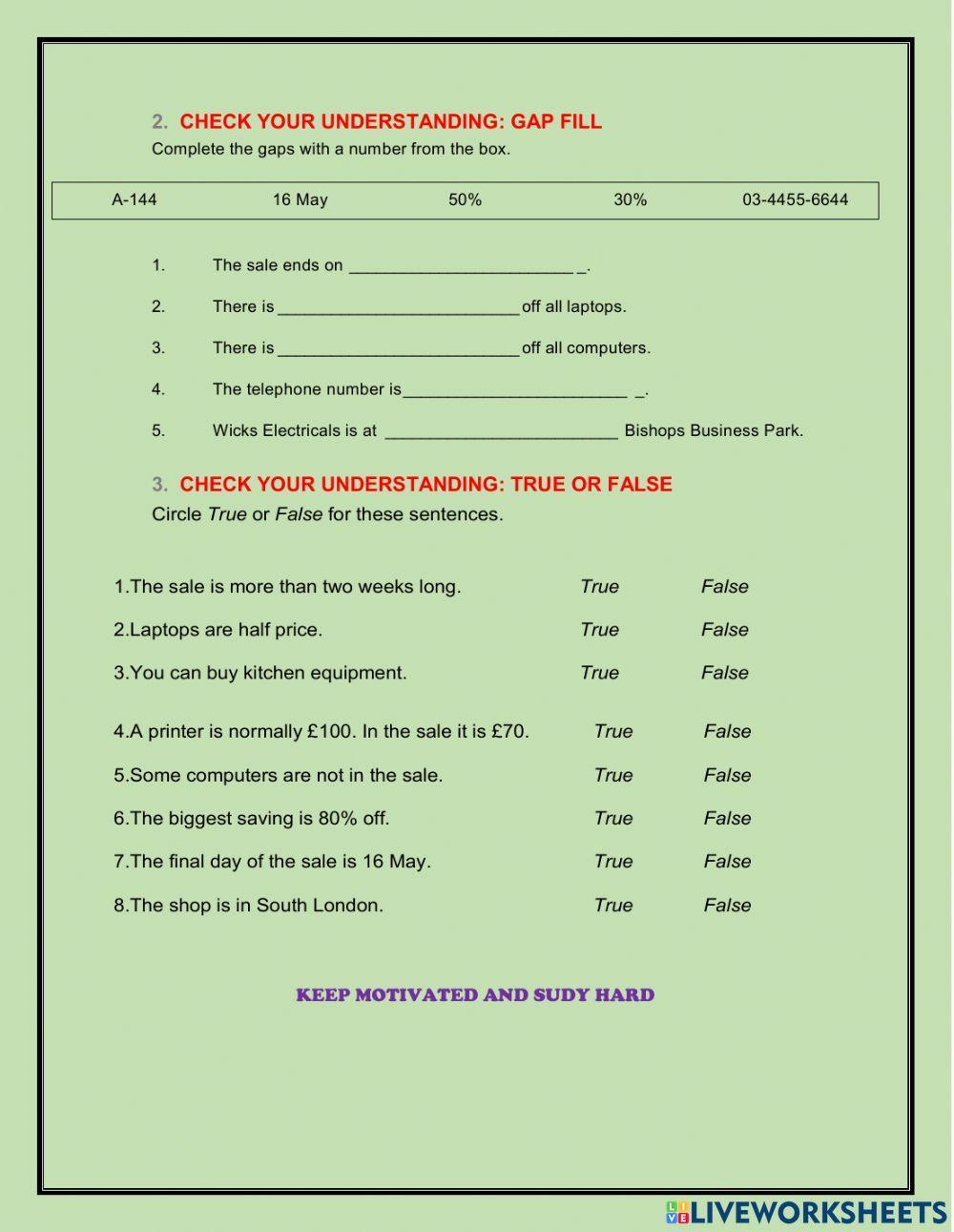 Shopping for electronics