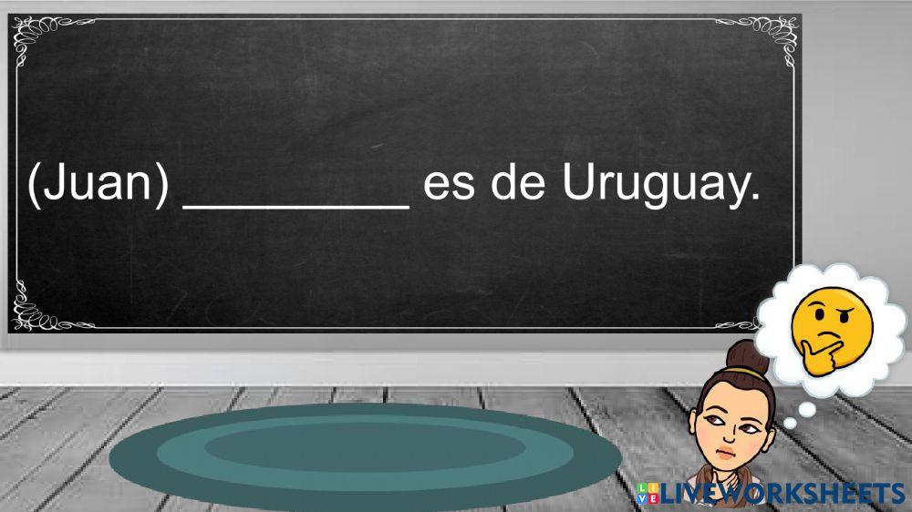 Repaso Pronombres y Ser pt.1