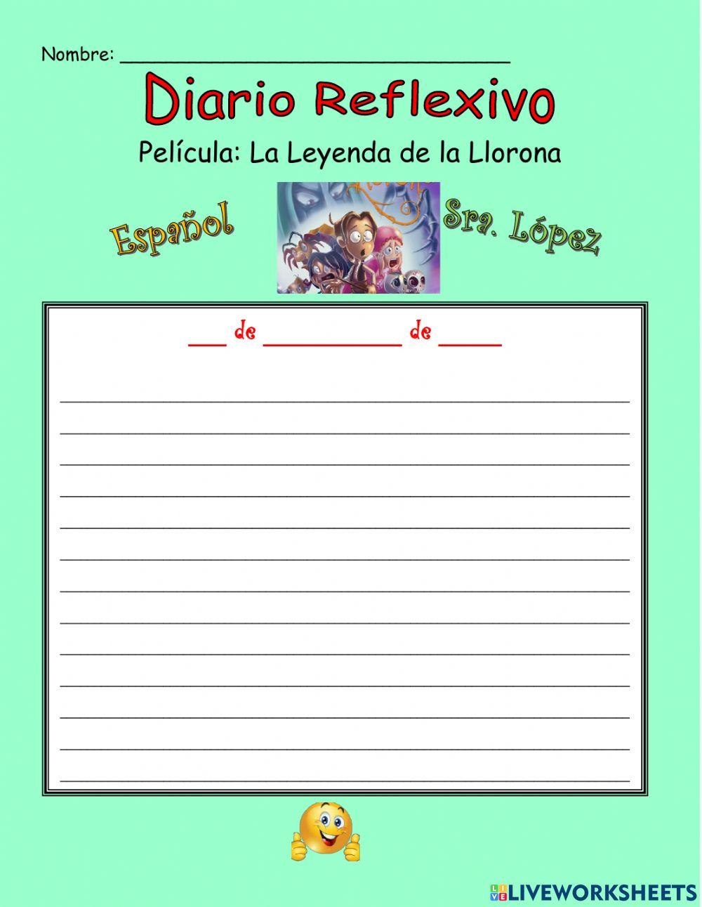 Diario Reflexivo leyenda de la llorona Diario Reflexivo leyenda de la llorona