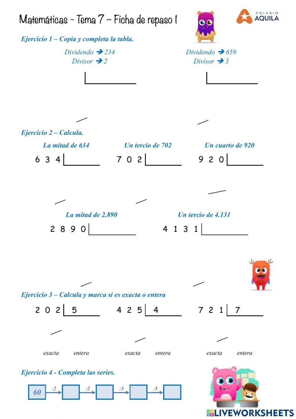 Repaso de matemáticas T7-01