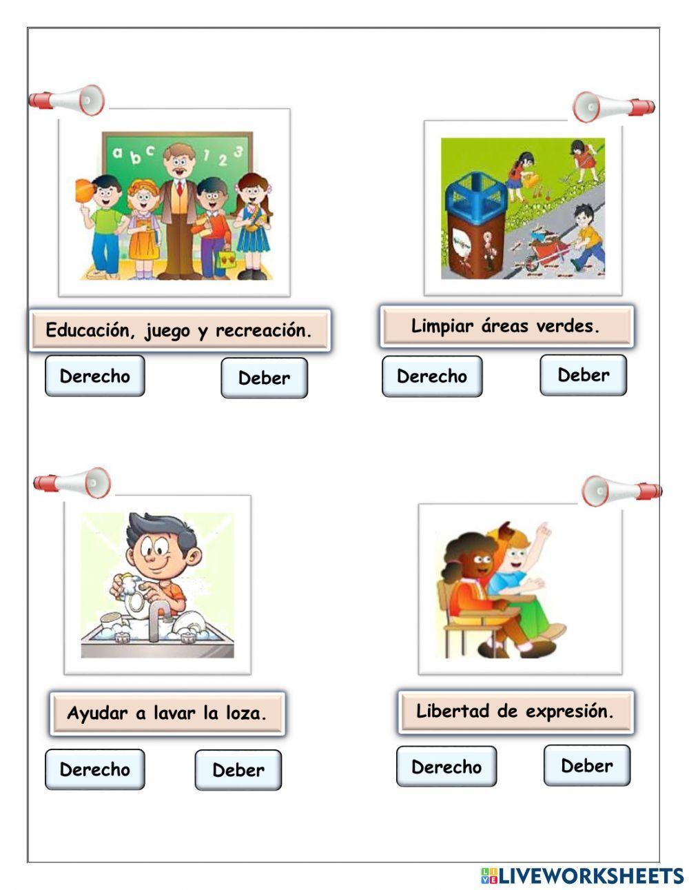 Quiz de derechos y deberes de los niños