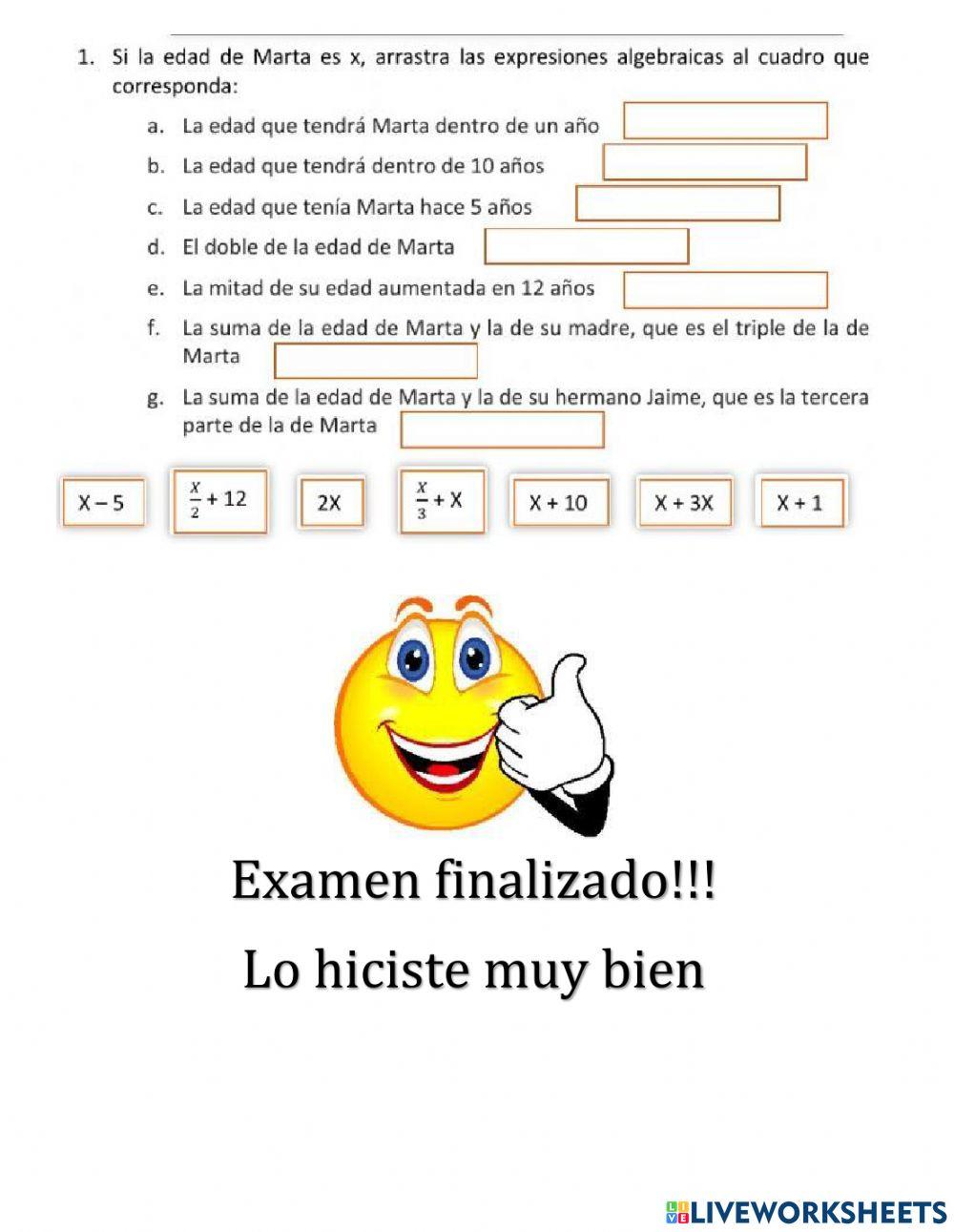 Examen trimestre 2