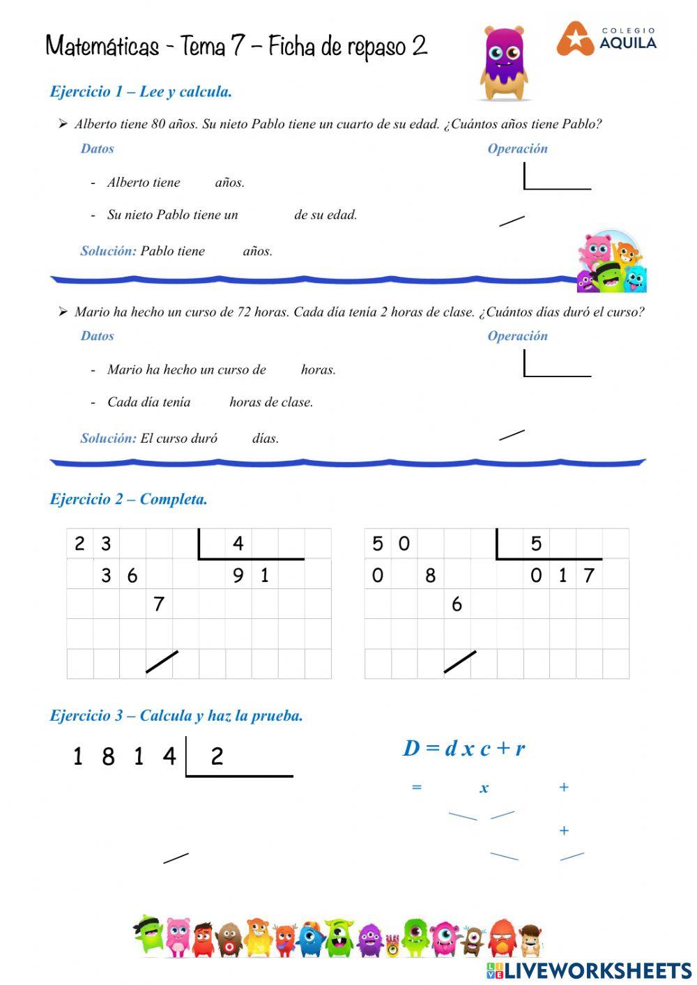 Repaso de matemáticas T7-02