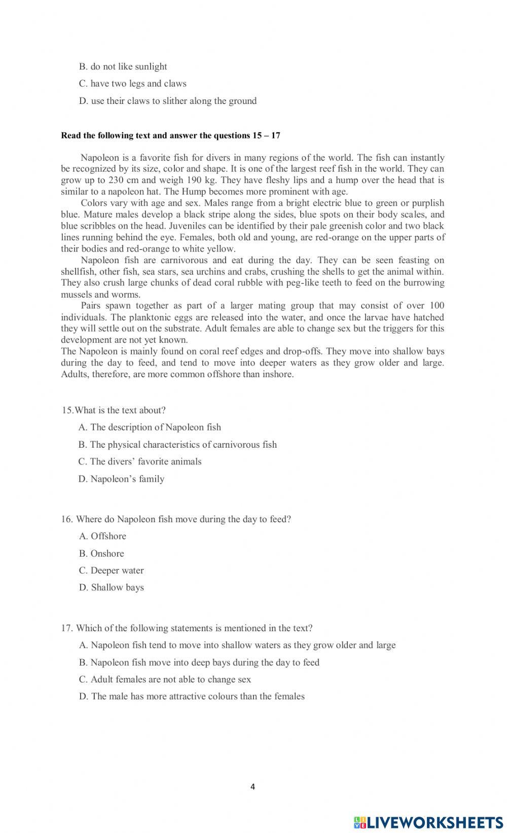 DAILY TEST OF KD 3.8