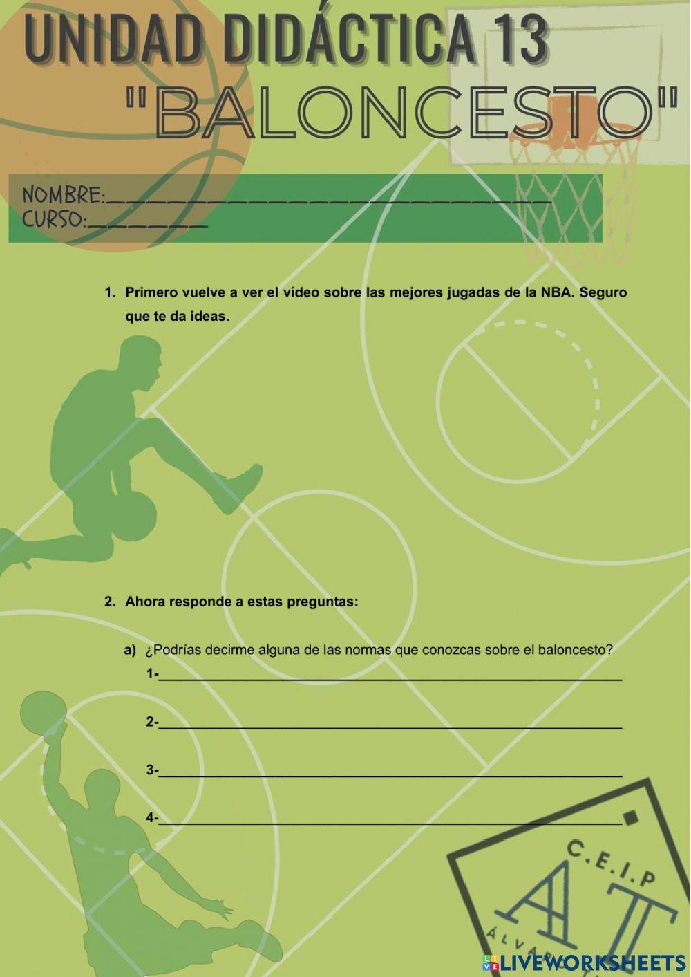 Ficha baloncesto sesión 0