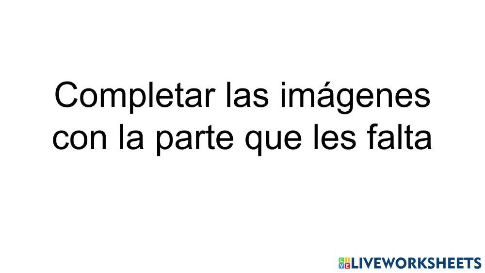 Completar la imagen